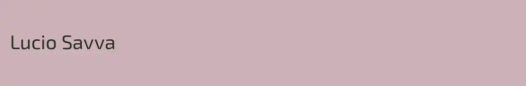 Lucio Savva